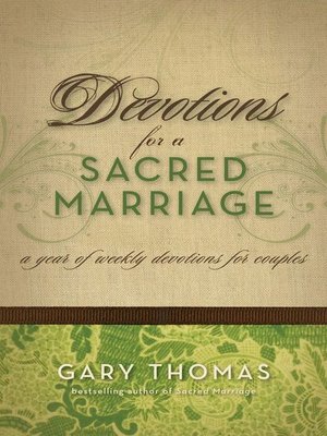 Devotions for a Sacred Marriage - ebook